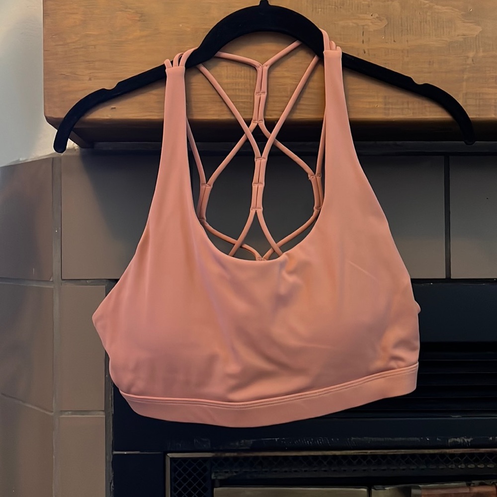 Lululemon bra coral size 10